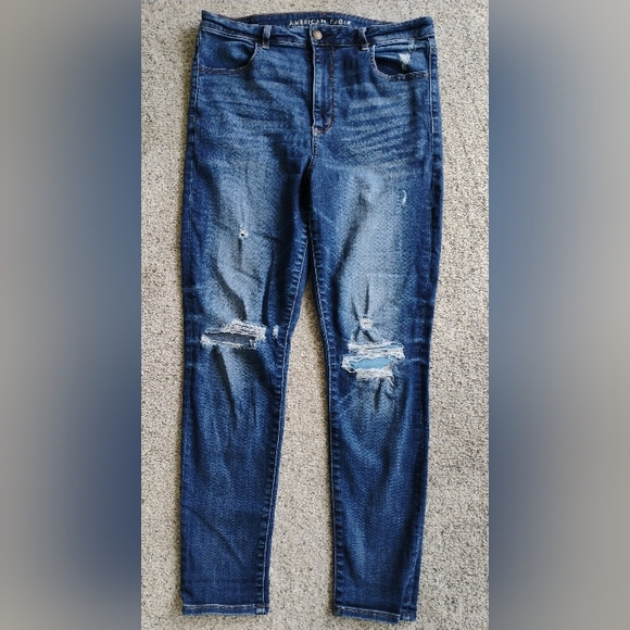 American Eagle Size 14 Blue - Picture 7 of 7